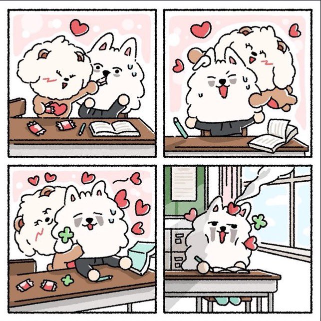 muze0m's tweet photo. 근데 둘이 유일하게 그림체 맞는 캐릭도 그렇고
뭔가… 정말로 뭔가가 숨겨져있는 것 같음
본인 모에화되는 늑끼 이런거 다 버리고
사모예드? 갑자기 개? 이건 뭐… 스껄할래랑 같은 급 https://t.co/o8CpMnUhU1