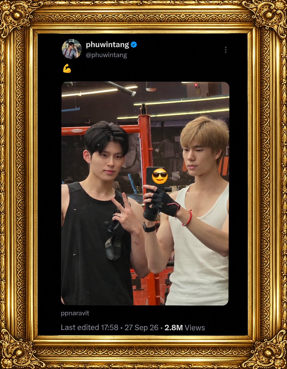 DoiPathompong's tweet photo. 27 กันยายน 2569 : 💪🏻✌🏻🧡🤍

อยู่คนเดียวมันก็ได้แหละนะ 
แต่พอมีเธอแล้วมันดีกว่ามาก 

ที่เคยคิดว่าแค่เหงามันจะเป็นอะไร
จนวันนี้รู้แล้วว่าความเหงามันเป็นแบบนี้ 

ถึงจะมีเรื่องราวมากมายผ่านเข้ามา
จะกี่ 100 ฤดู เราก็จะไปด้วยกัน 🥰

"ขอมอบกรอบทองให้ความรักความห่วงใยที่มีให้กันทุกเวลาของเธอสองคน และขอบคุณที่ส่งต่อมาถึงทุกคนเสมอนะ"

ปภว ... ... ...  🤭

#ปอนด์ภูวินทร์ 
.
.
.
.
.
.
ปล. มาช้าแต่มานะครับ ติดฝนเล็กน้อย 😂
