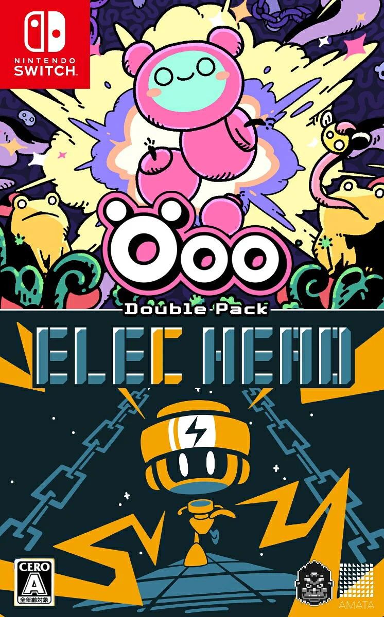 Wario64's tweet photo. Öoo ElecHead Double Pack (Switch English/JPN import) up for preorder on VGP ($24.68 US Dollars) https://t.co/pPzi7dVTKA #ad https://t.co/0Suv317CPe