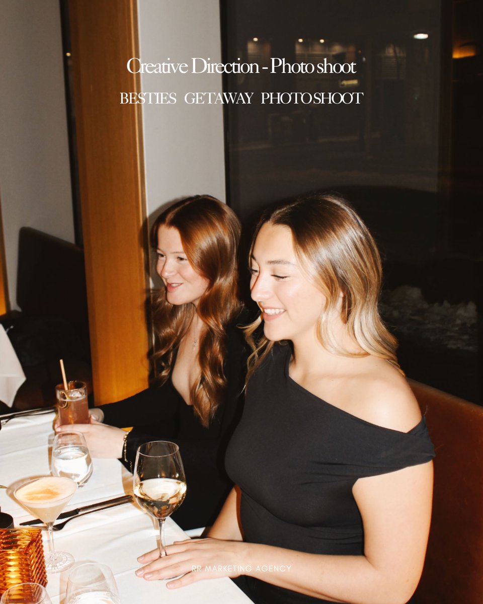 JuliusBradjd's tweet photo. With so many new followers, we’re bringing this one back: a Galentine’s getaway shoot we directed at a Montreal hotel, centered on friendship, soft luxury and authentic in-between moments. Every detail was intentional. This is the creative https://t.co/wDD7RzuPmj