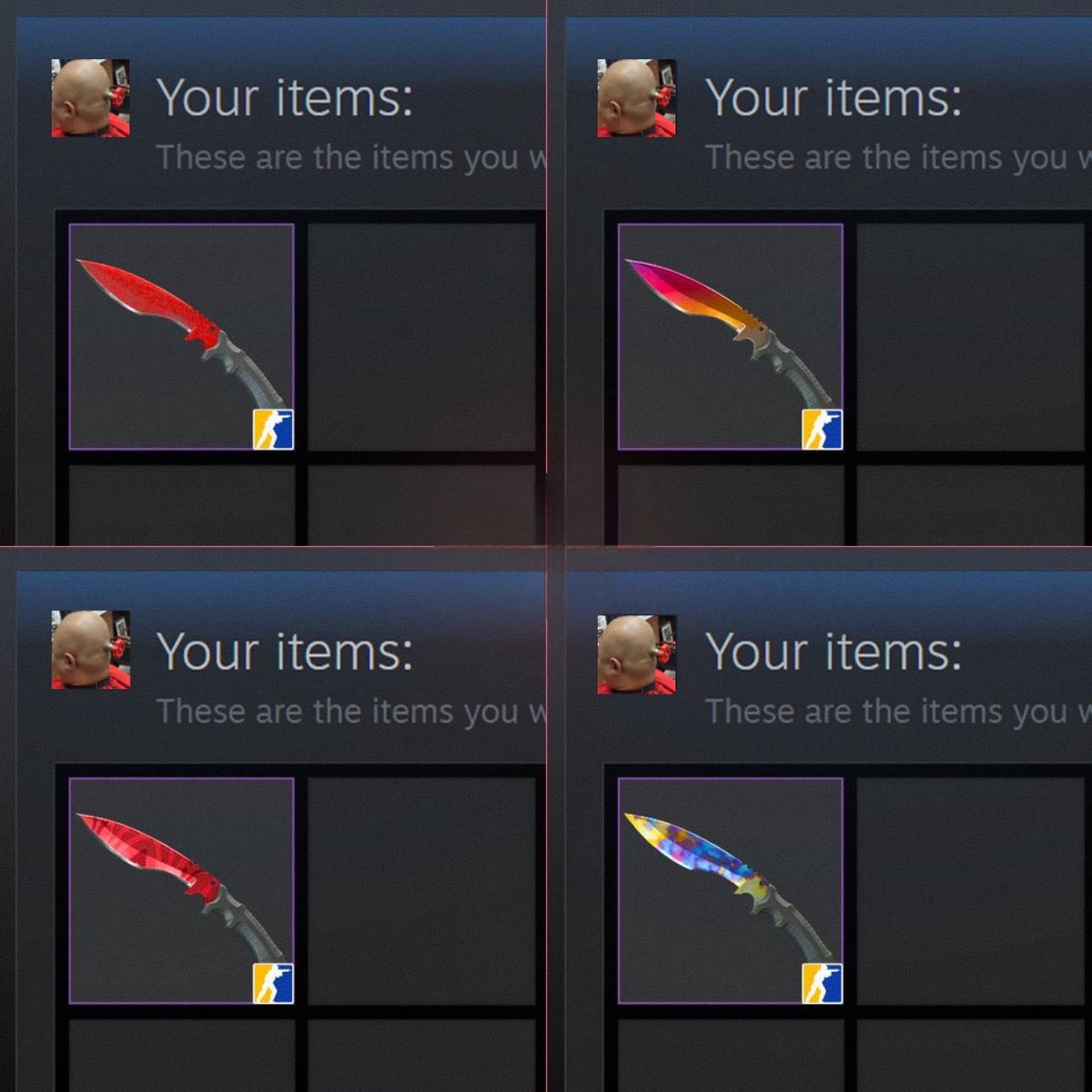 Sippinsoda's tweet photo. Which Kukri would you choose? https://t.co/VMEJNuyqin