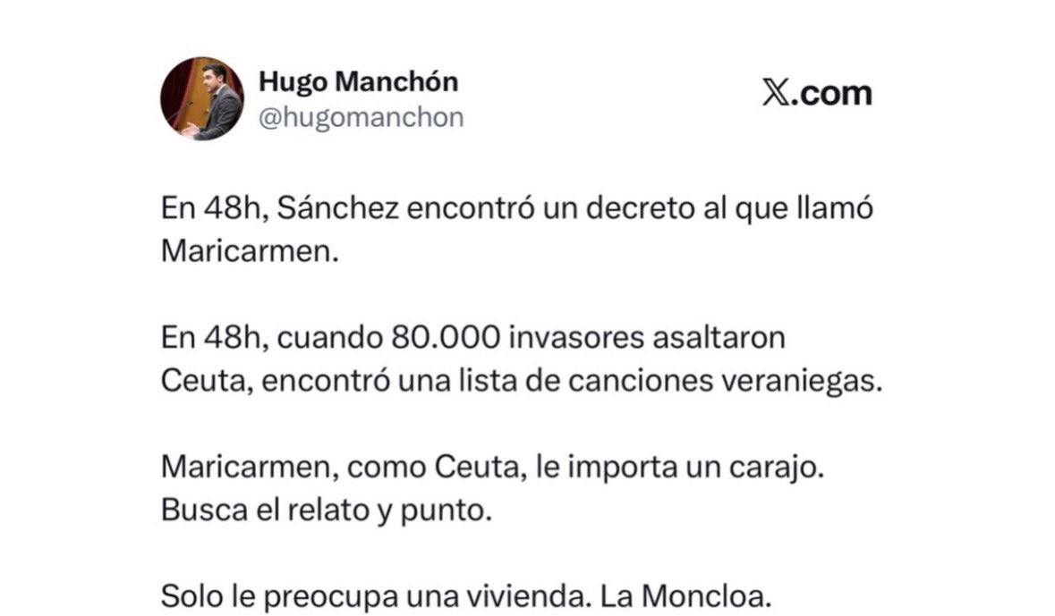 rosadiezglez's tweet photo. Precisa descripción de la situación y del golfo. https://t.co/2Q6Sb486WK