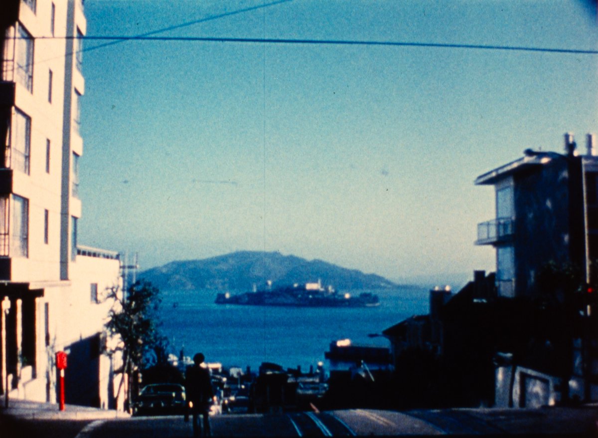 canyoncinema's tweet photo. Upcoming Screening!

49 Square Miles Surrounded by Reality: 
The City Envisioned by Canyon Cinema

6pm Wednesday, October 14
@roxietheater, San Francisco

Part of The Roxie’s Arthouse 50 series

Images: Cable Car Melody (Charles Wright, 1986) https://t.co/ScWi3dahJx