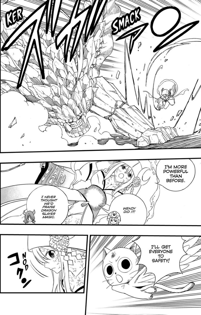 Ameri_DS's tweet photo. The Fact that Lucy told them all to stay back and that she has it undercontrol herself is what I needed!

She can handle this herself and doesn't need everyone getting in her way. Bonded with Merc & Selene and with Wendy's enchant, no need for the others interrupting her fight!

GO LUCY!! This made me quite happy to see!

#FairyTail #FairyTail100YearsQuest