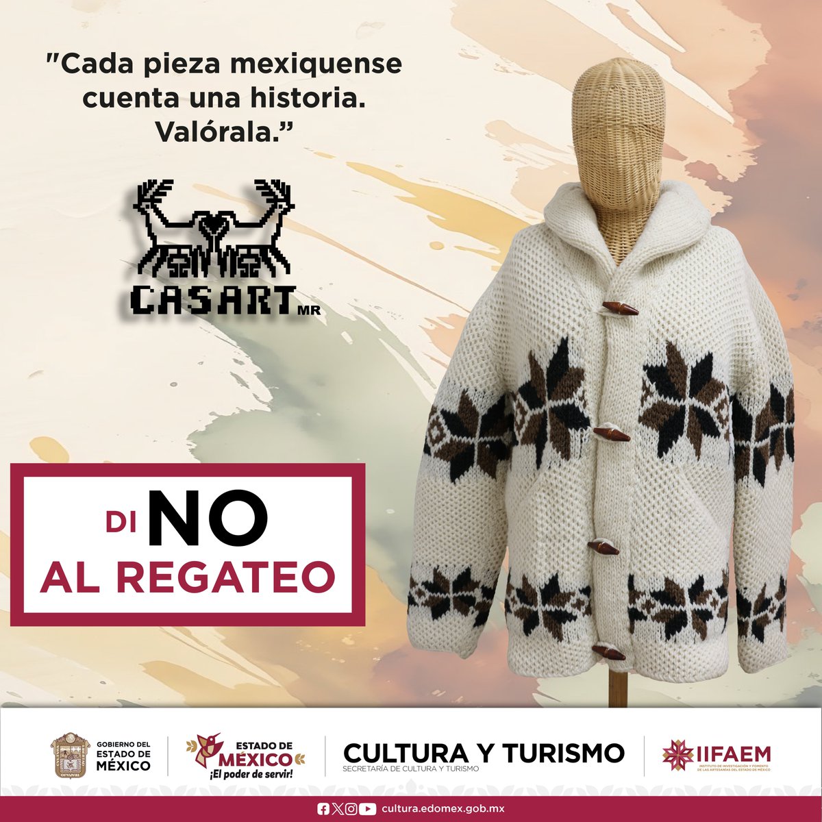iifaem's tweet photo. Apoyar a las personas artesanas es valorar su creatividad, su tiempo y su trabajo. Compra con responsabilidad en Tienda CASART.
#ElPoderdeServir #TiendaCASART #CompraLocal #Noalregateo https://t.co/0Vjlf7lpTG