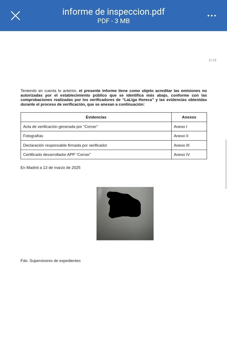 MiguelGalanCNFE's tweet photo. 🚨 GRAVE TRAMA DESTAPADA: Ya obran en mi poder informes de inspección de @LaLiga aportado en procesos judiciales donde se habría falsificado presuntamente la firma de los inspectores con un burdo "corta y pega" sin su consentimiento.

Afecta a cientos de procedimientos judiciales en los que estas actas se aportaron como "prueba nuclear" para condenar a los demandados. 

Los propios inspectores están denunciando que usaron sus firmas sin autorización. 

El sistema de @LaLiga bajo sospecha. @Tebasjavier

#latramadelosinformes