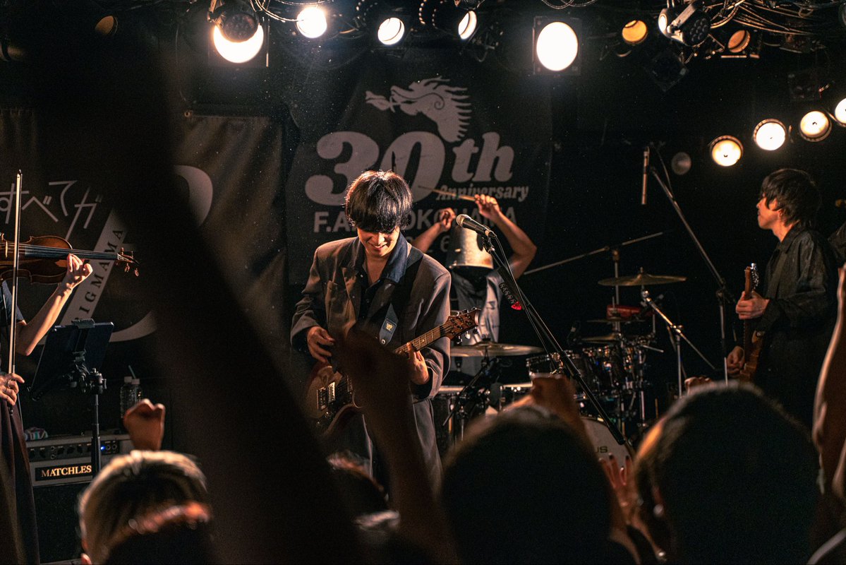 BIGMAMAofficial's tweet photo. Thankyou for coming!!!

29 September 2026

#𝐁𝐈𝐆𝐌𝐀𝐌𝐀𝟐𝟎𝐭𝐡 × F.A.D YOKOHAMA 30th Anniversary
「すべてがBになる」
DAY-2 w/ Base Ball Bear
F.A.D YOKOHAMA
Guest Violin：花井悠希(1966 QUARTET) 

01. MUTOPIA
02. I Don’t Need a Time Machine
03. 秘密
04. The Naked King 〜美しき我が人生を〜
05. 春は風のように
06. Mr.& Mrs. balloon
07. Paper-Craft
08. かくれんぼ
09. 荒狂曲“シンセカイ”
10. 天国も地獄🆕10/7 Release
11. 最後の一口
12. YESMAN
13. 17(until the day I die)

CPX (金井の謝罪付き)

#𝐁𝐈𝐆𝐌𝐀𝐌𝐀𝟐𝟎𝒕𝒉  #BIGMAMA #すべてがBになる