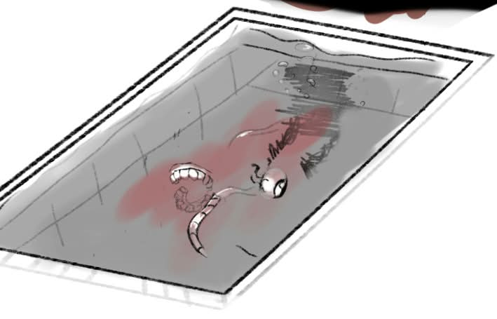 victorArt26's tweet photo. mi aportación con "Spiderman me esta mirando raro"  (y un dibujo de "tripas" no seme ocurrió alguna otra ) https://t.co/LTTCMrmxJc