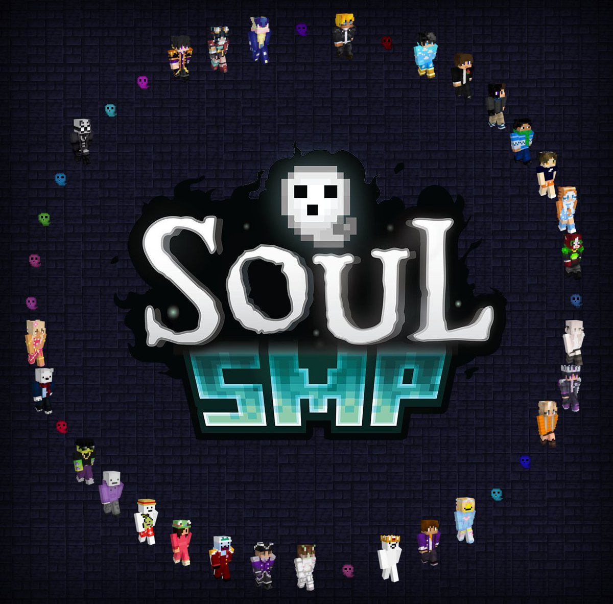 riosstars's tweet photo. these are the confirmed soulsmp participants!
(all of the souls are dimmed) 
#soulsmp https://t.co/BiLDtLsSin