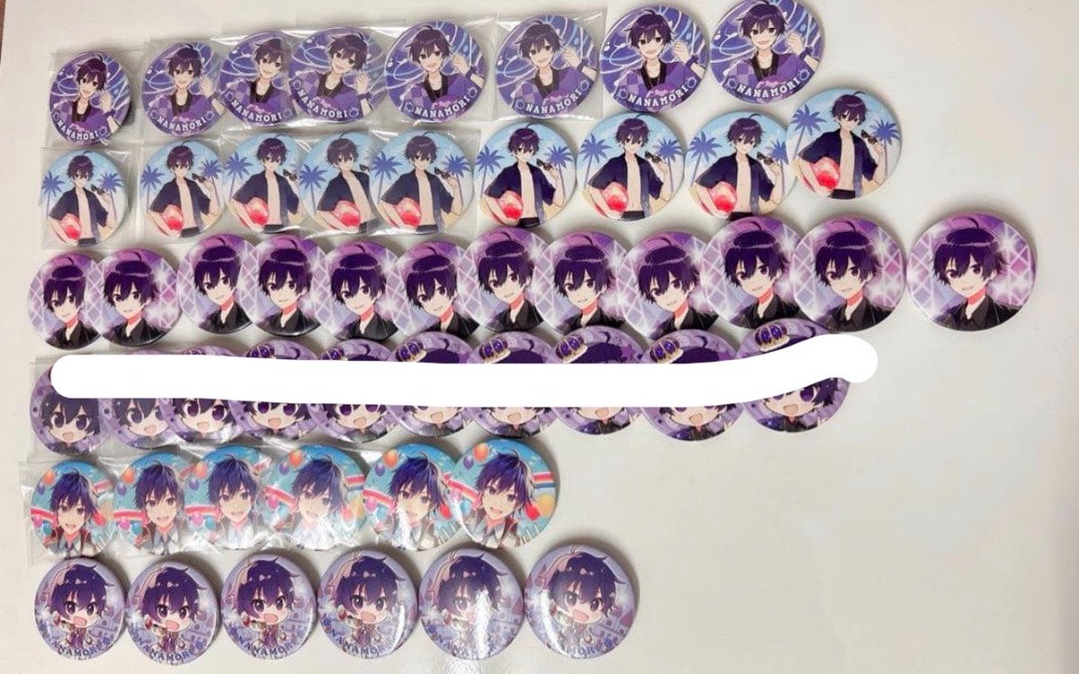 mina__000000's tweet photo. 求)買取 (PayPay等)

譲)画像のもの 🍓💜 缶バッジ

希望のお品物や金額のDM・リプお待ちしております🙇‍♂️

#ななもりグッズ買取 #ななもりくんグッズ買取 #すとぷりグッズ買取  #ななもりグッズ回収  #ななもりくんグッズ回収 https://t.co/EsJVtBDmVM