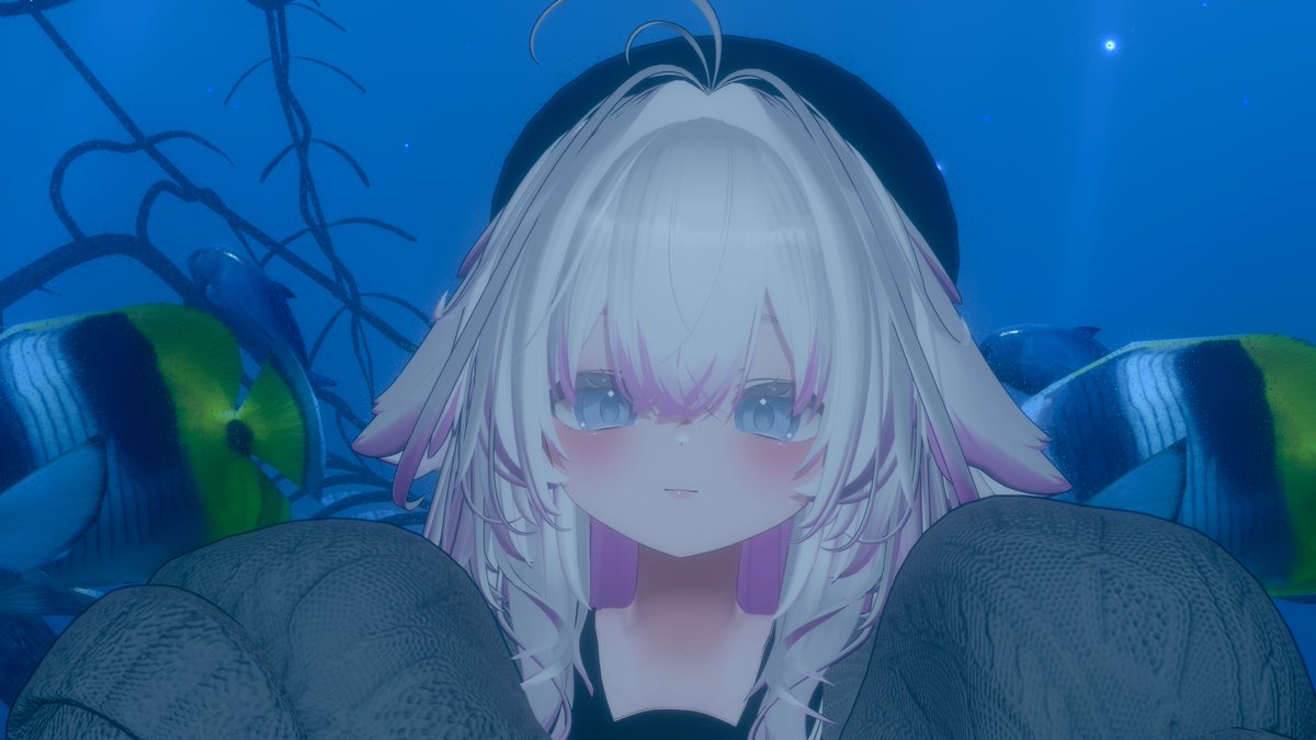 VRC_ku_'s tweet photo. Xから知り合いになった方とやっと会えました！会いに来てもらえて嬉しかったです！
そしてペットを育てるゲームを少し一緒にしながらチルしたり、まつ毛の色を少し変えたりなど充実した一日でした！
技術と知識が足りなく出来ないことも多いですがもっと可愛くしていきたいです！

おやすみなさい！ https://t.co/ctrHakqPNN