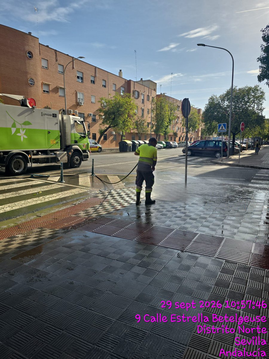 Dto_Norte's tweet photo. ✅️ Os dejamos un resumen de las últimas actuaciones de @LipasamSevilla. 👇🏻

💦 Los trabajos de limpieza no cesan y continúan diariamente en todos los barrios de nuestro distrito. 

#CuidemosSevilla https://t.co/p24YkhmgDM