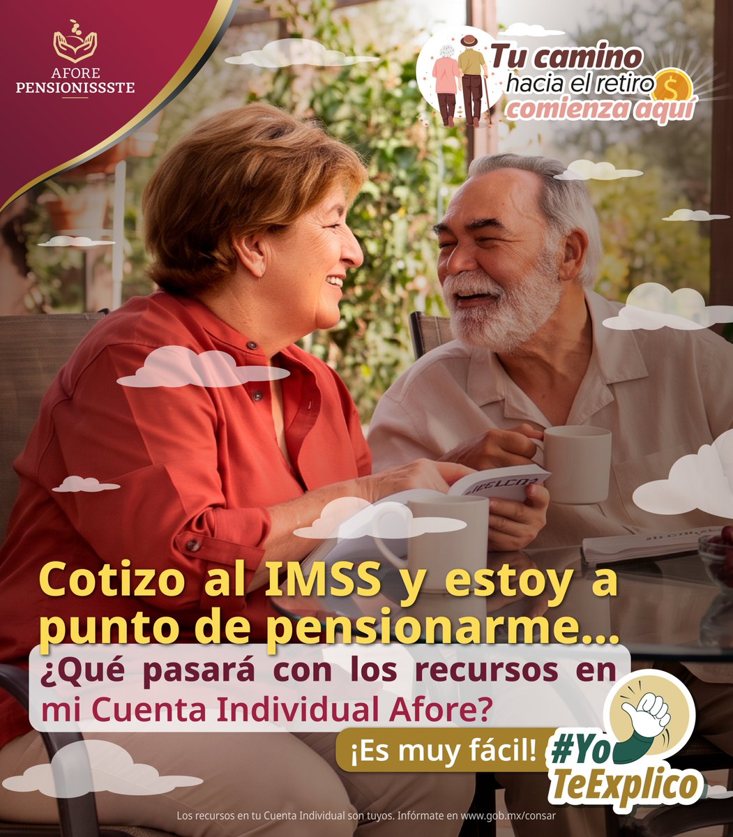 PENSIONISSSTE_'s tweet photo. Tu camino hacia el retiro comienza con AFORE @PENSIONISSSTE_ . ✨

Visítanos en nuestros Centros de Atención al Público (CAP) y recibe orientación gratuita sobre tu Cuenta Individual, trámites y opciones de ahorro.

Estamos para escucharte, ayudarte y acompañarte en cada etapa. 🤝

🏆 Ven a la Afore que sí te hace ganar.

📍 Consulta aquí la ubicación de nuestros Centros de Atención al Público 👉 https://t.co/zEgDEKdR7n

#AFOREPENSIONISSSTE #TuCuentaIndividual #AhorroParaElRetiro #Retiro #EducaciónFinanciera