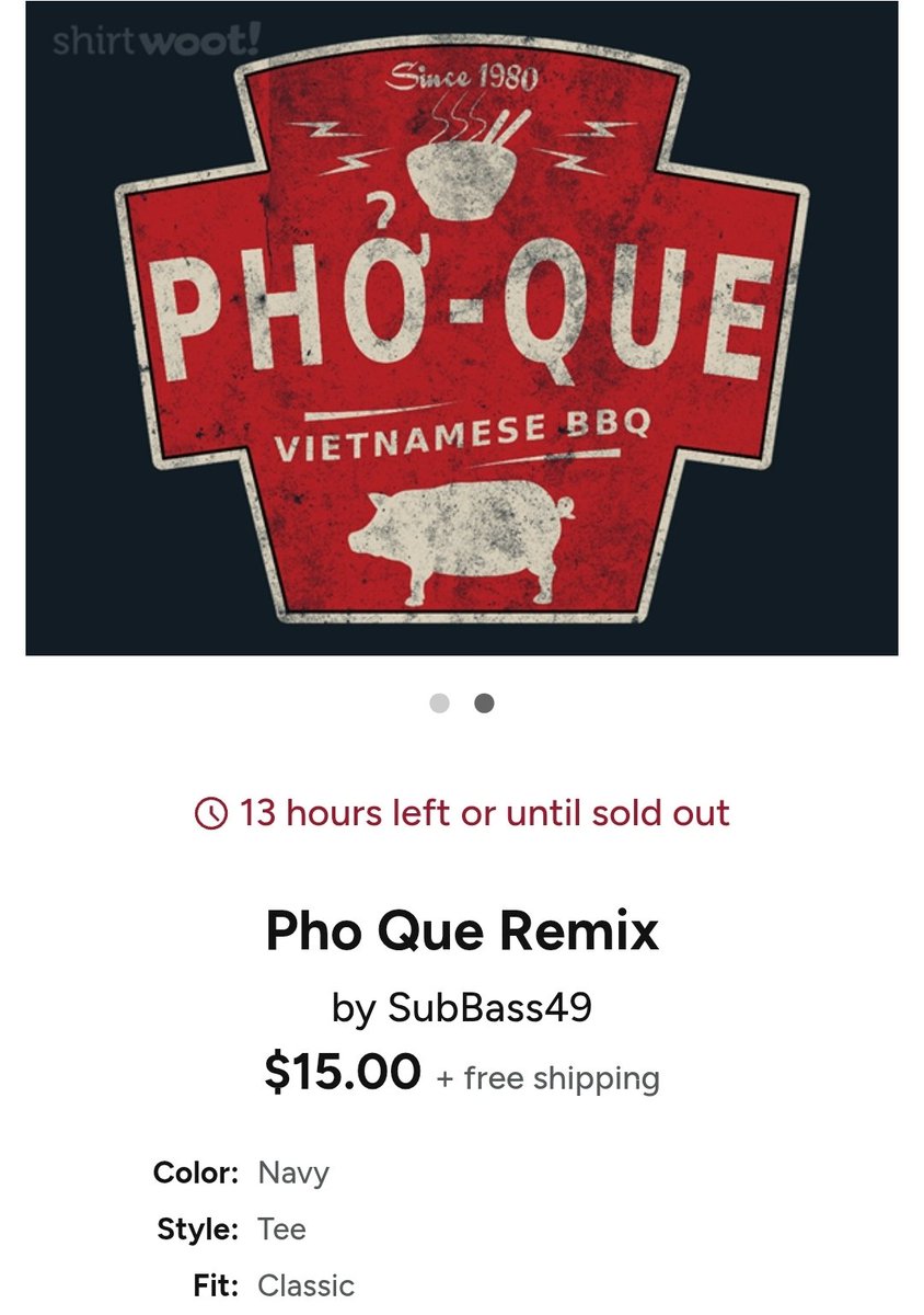 SubBass49Tees's tweet photo. 2 of my more...risqué designs at @Woot just went on sale for $15 w/FREE SHIPPING! They're both subtle enough to wear in public, but probably not to work 🤣
Pho Que Remix https://t.co/bGUutUPAKc
Prescription Strength Phukitoll https://t.co/bJxzoYyyZ6
#fuckyou #fuckitall #funny https://t.co/EcFxTDyqnZ