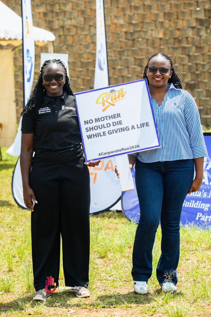 GalaxyTVUg's tweet photo. The #CorporateRun2026 targets life-saving Mama Kits for expectant mothers in need. 15km, 10km, 5km & CEO Walk set for Sun, Oct 11 at NEC Pitch!
Pay via MTN 316397 or Airtel 4395378 to secure your spot.
#TheCorporateRun2026 | #RunningforExpectantmothers https://t.co/iOCyB6ZolT