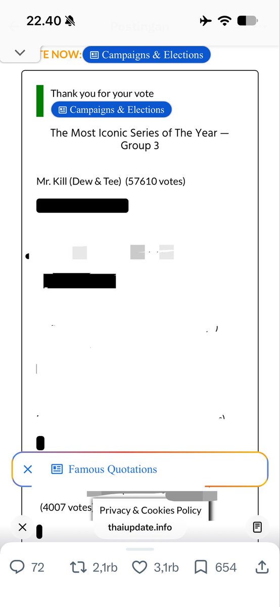 gunxtpp's tweet photo. 🚨MINI GIVE AWAY FOR 2 LUCKY WINNERS🚨

🎁SALDO 25K (maaf gk rich)

RULES:
1. LIKE &amp; RT TWEET INI
2. VOTE #MrKillSeries SEBANYAK BANYAKNYA DROP BUKTI SS (jgn di crop)
3. BUKAN 02 VOTERS (gw benci prabowo)
4. CLAIM VIA DANA ONLY (janji bukan duit judol) SELAIN DANA KGK GW TF, PHM? https://t.co/J4mjlLhP9h
