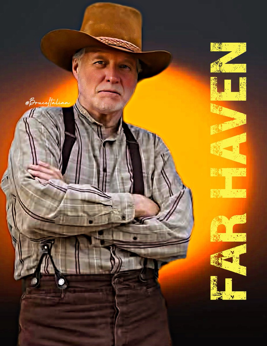 BruceItalian's tweet photo. Bruce, as Ben Watkins, in #FarHaven (2023). 
#BruceBoxleitner #MartinKove
#JesseKove #GaryWheeler #Western #Arizona #filmset #Cowboys #thewest #desert https://t.co/BXU9ccjSKo