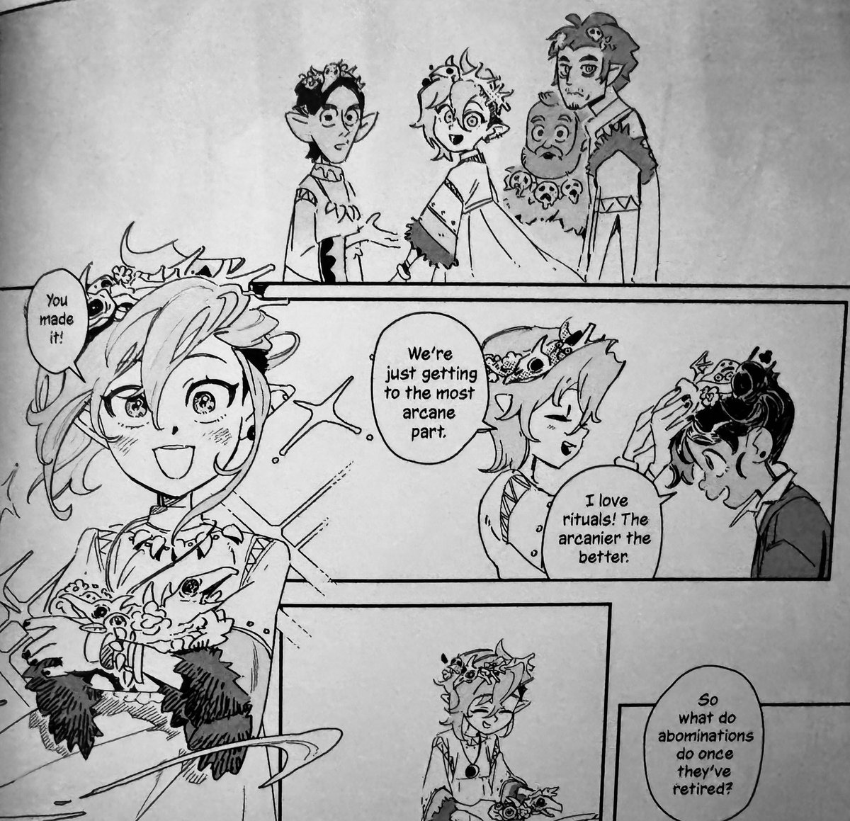 Le_Unorthodox's tweet photo. // TOH SPOILERS
-

-

Amity is definitely a favorite of the illustrators because istg every single panel she appears in she leaps off the page ✨ https://t.co/lyQVHzY7A7