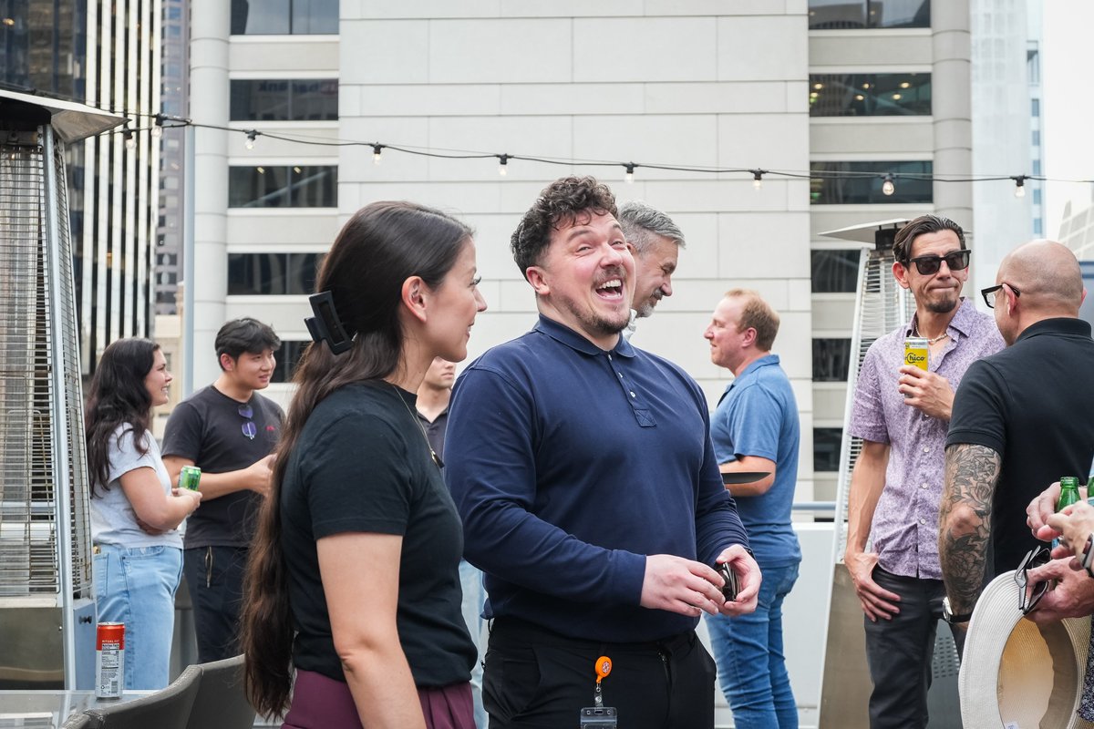 GuildAI's tweet photo. This team's been shipping hard all summer long. And our first end of summer party is when we finally took a beat to celebrate.

- Software Factory
- Guild Optimizer
- Spend Explorer
- Support for @openclaw and @LangChain agents
- Plus our first industry report, 3 events in 2 weeks, a documentary film crew to chronicle the journey, and so much more.

It's easy to get stuck into the grind. It's tough to pull yourself back out to celebrate the wins.

But in the immortal words of one of our lifetime's greatest luminaries:

"Life moves pretty fast, and if you don't stop and look around once in a while, you could miss it."