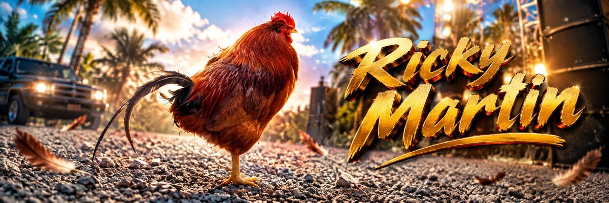 ripedevonchain's tweet photo. Ricky Martin, a chicken is going viral for living through a wildlife attack and losing his legs.

He has only 1 leg left and still keeps on going.

https://t.co/cqO9xmus94

300k views on Instagram https://t.co/CJ2D7SdpZ7