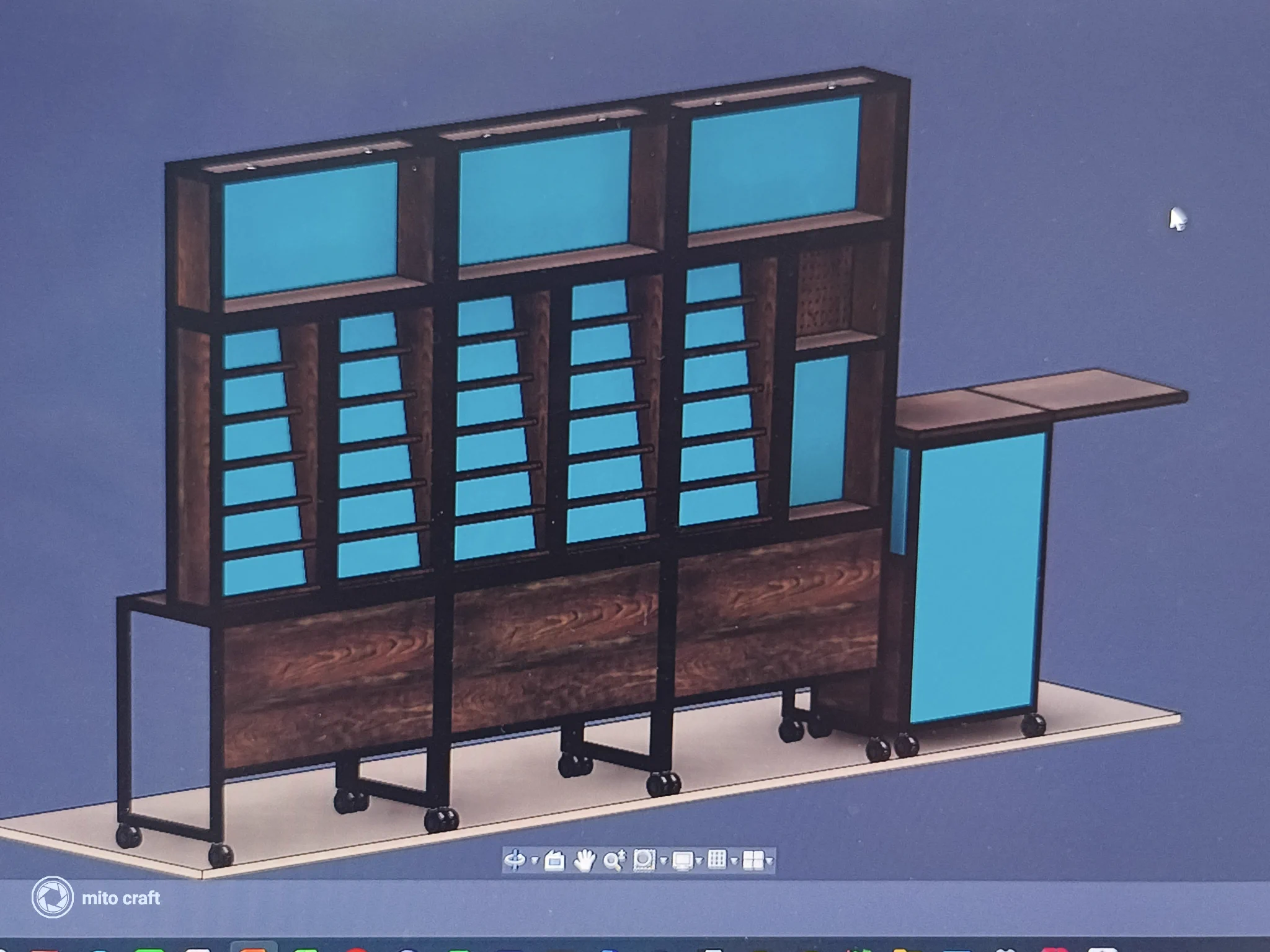 mito craft / 木と金属のキーチャーム on X: 