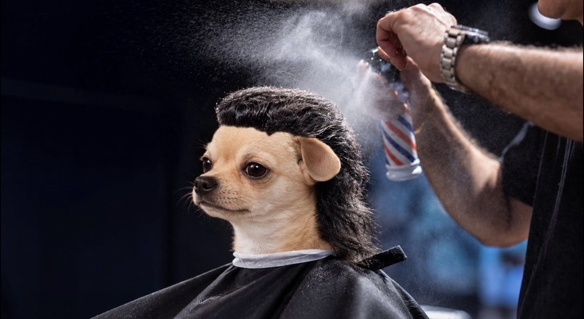 mulletdogpf's tweet photo. Told the barber to make it longer https://t.co/EVeyIhcAWR