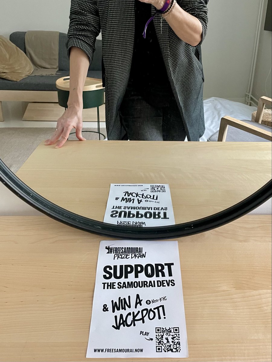 cyberBri's tweet photo. Thanks for having me, Helsinki! 🇫🇮
See you next year during @btchelevent
Folks, don’t forget to play the lottery! Only a few more days …! 💸
https://t.co/DG0OOUemwQ
#FREESAMOURAI
#PrivacyIsNotACrime
#BitcoinIsHope
#StackSats https://t.co/cY8ws08Hw1