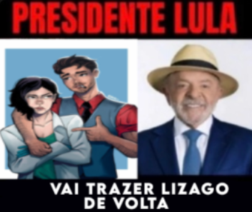 Lizagonation's tweet photo. Calma lula eu já vou votar em você https://t.co/EpgunnCpCS