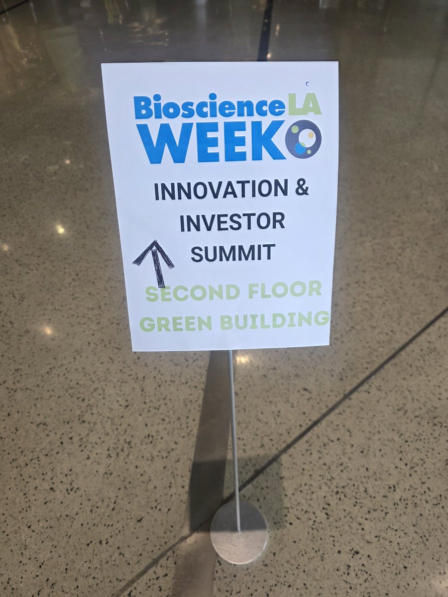 Engineer_Health's tweet photo. I have arrived at the Bioscience Research, Healthcare, Innovation event. Thank you @BioscienceLA for hosting us! https://t.co/2vD8uEiHq3
