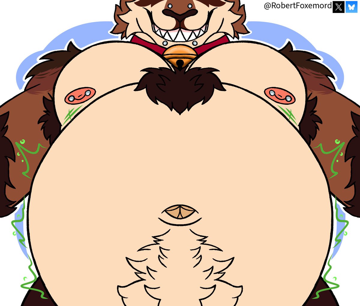 FoxeDraws's tweet photo. Posting another oldie but a goodie~

@milestheraccoon ready to pin you down and ready to have you for dessert
#belly https://t.co/wyprRsSY9E