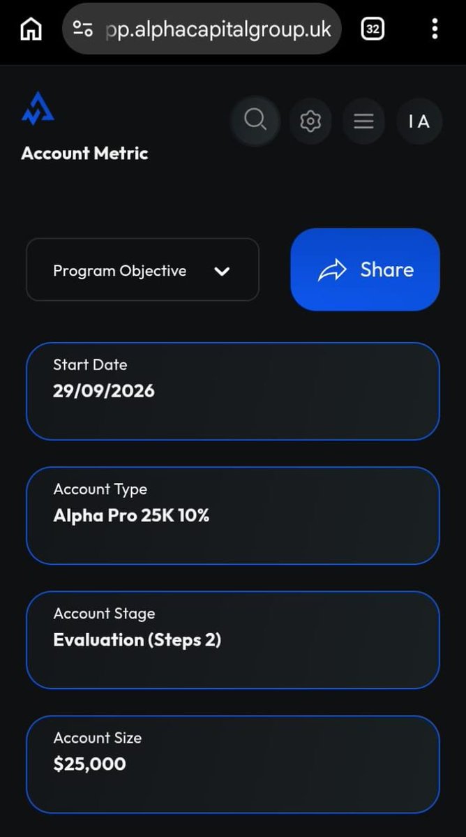 themarketmarker's tweet photo. I’ve officially started trading with @AlphaCapitalUK

After partnering with them, I’m now putting their program to the test myself.

If you’re looking for a prop firm to check out, you can use my link and discount code below 👇

Discount Code: IBRAHIM50
 Join here:  Sign up: https://t.co/C3zWZHyNTS…

I’ll be sharing my trading journey and experience along the way. 

Trade smart. Manage your risk. Stay consistent.