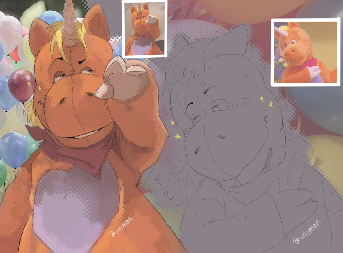 v4lman's tweet photo. 🧡
#buddyfanart #buddytheunicorn https://t.co/Gq9vwziB3N