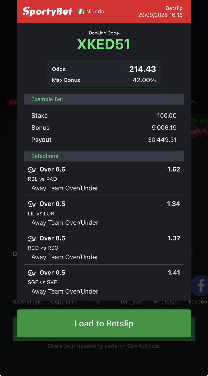 billionaire_eze's tweet photo. 200 , 75 odds home/away 0.5 and under 1.5 HT edit v football ✅✅

Kickoff - 6:13 , 6:52 pm ✅✅

Flex and play ✅✅ https://t.co/jFsbJMlvM6