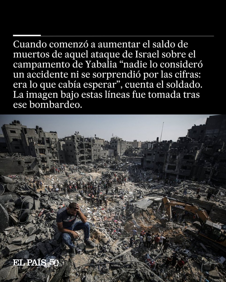 el_pais's tweet photo. Los tres militares israelíes con los que han hablado algunos corresponsales refuerzan los testimonios del documental ‘NAZA’ sobre los daños colaterales de la guerra. El filme, premiado en festivales extranjeros, ha provocado críticas generalizadas en el país https://t.co/fVgPg7n4HW
