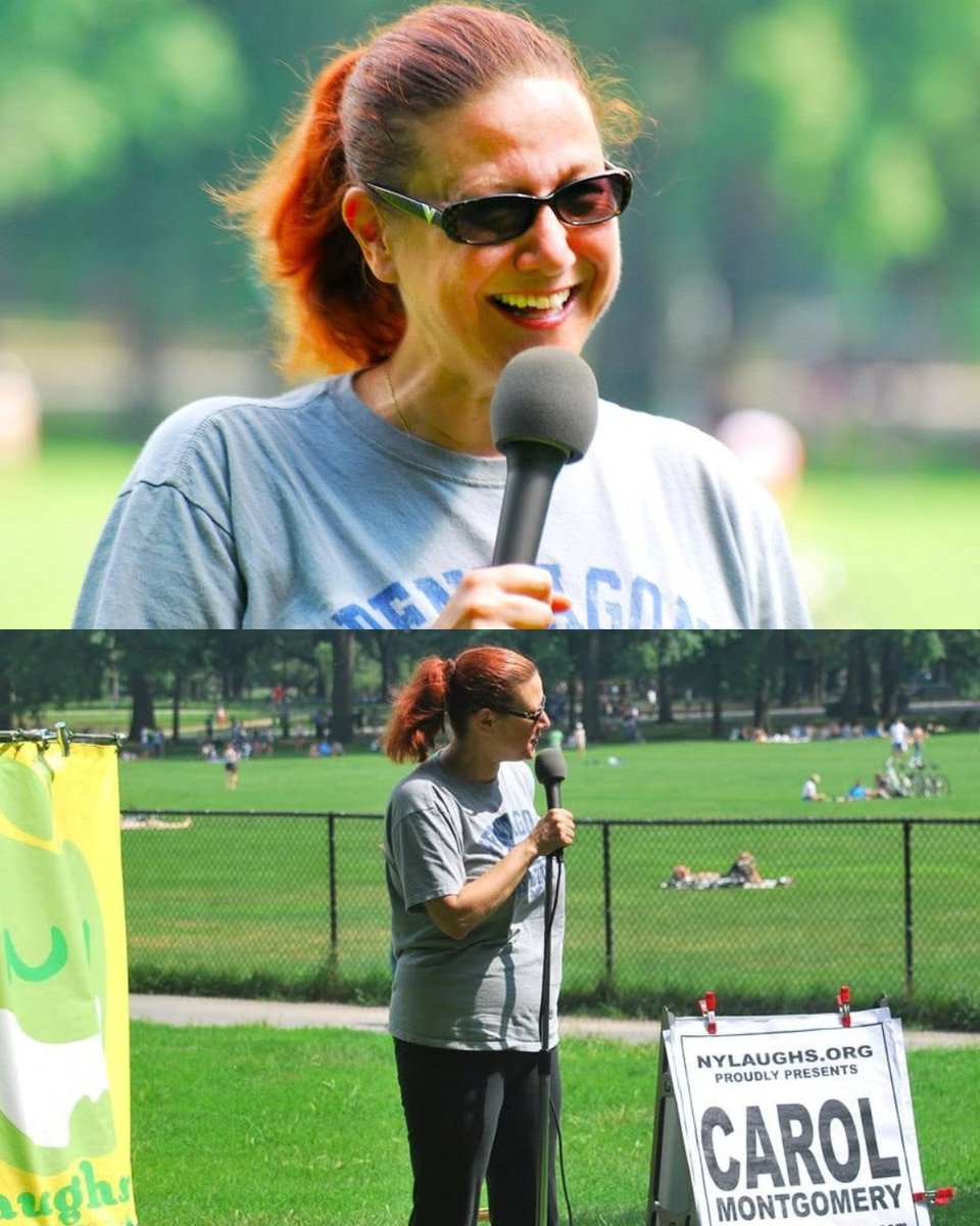 NYLaughs's tweet photo. Back in 2011, Laughter in the Park. Gina Yashere went on to co-create CBS's Bob Hearts Abishola, Vanessa Hollingshead became one of Oxygen's Fifty Funniest Women Alive, Carol Montgomery launched Funny Women of a Certain Age, and Giulia Rozzi became a Moth GrandSLAM champion. https://t.co/FdSjatFxwB