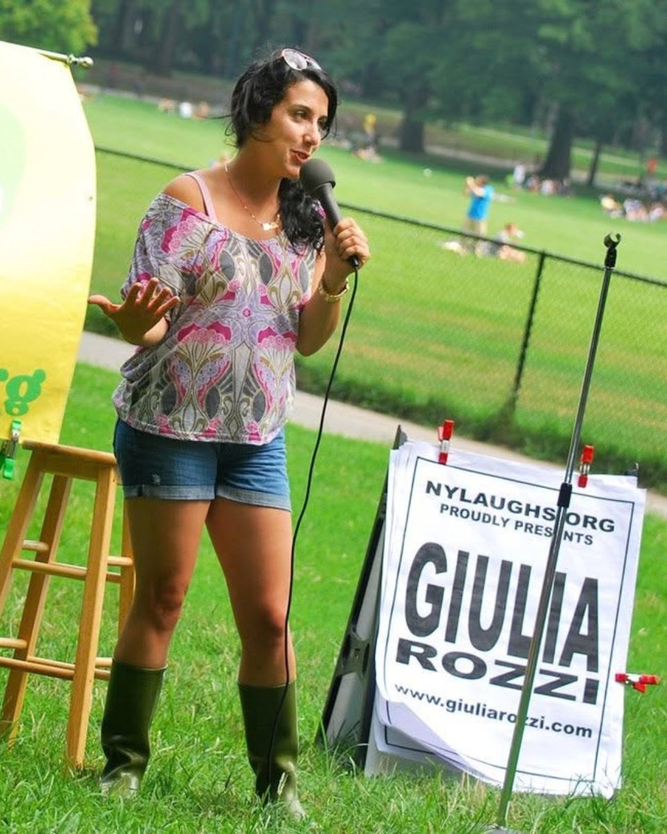 NYLaughs's tweet photo. Back in 2011, Laughter in the Park. Gina Yashere went on to co-create CBS's Bob Hearts Abishola, Vanessa Hollingshead became one of Oxygen's Fifty Funniest Women Alive, Carol Montgomery launched Funny Women of a Certain Age, and Giulia Rozzi became a Moth GrandSLAM champion. https://t.co/FdSjatFxwB