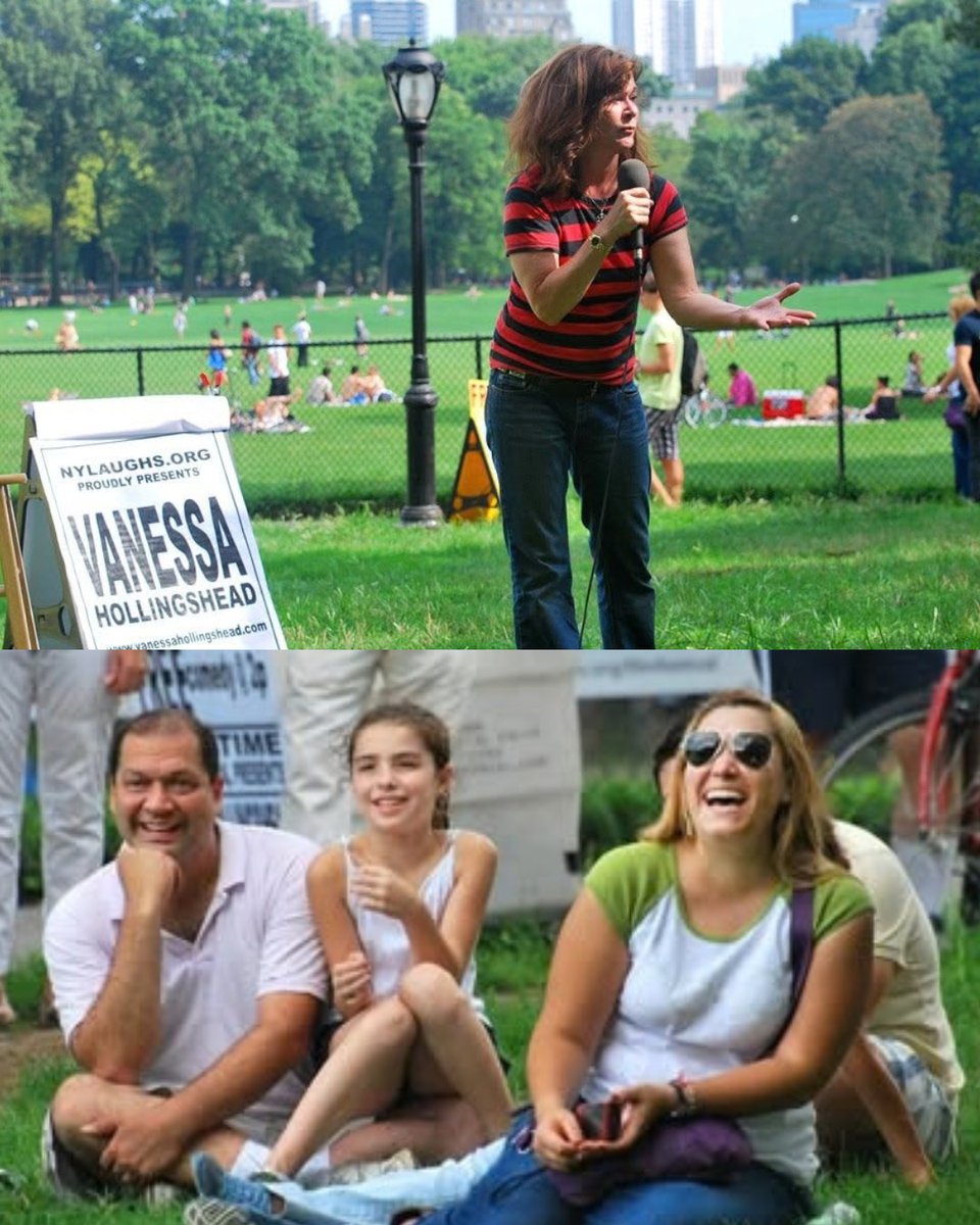 NYLaughs's tweet photo. Back in 2011, Laughter in the Park. Gina Yashere went on to co-create CBS's Bob Hearts Abishola, Vanessa Hollingshead became one of Oxygen's Fifty Funniest Women Alive, Carol Montgomery launched Funny Women of a Certain Age, and Giulia Rozzi became a Moth GrandSLAM champion. https://t.co/FdSjatFxwB