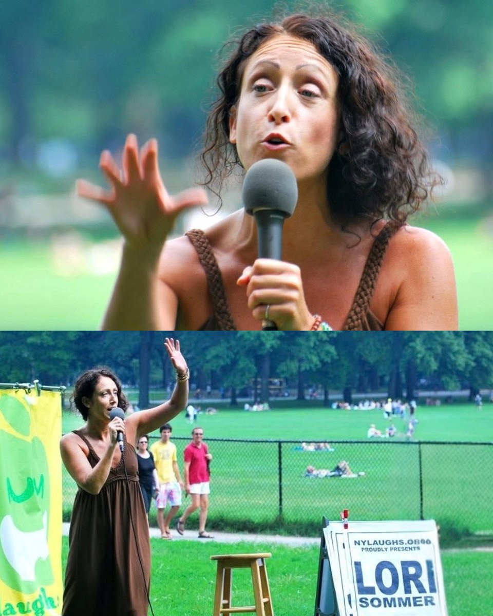 NYLaughs's tweet photo. Part II: Rewind to 2011, when Laughter in the Park featured Pat Dixon (now host of NYC Crime Report), Lori Sommer (now Artistic Director of The Hyperion Theatre Project), and Joyelle Nicole Johnson, whose special Love Joy is streaming on Peacock.

#nyccomedy https://t.co/MiHkBzyefC
