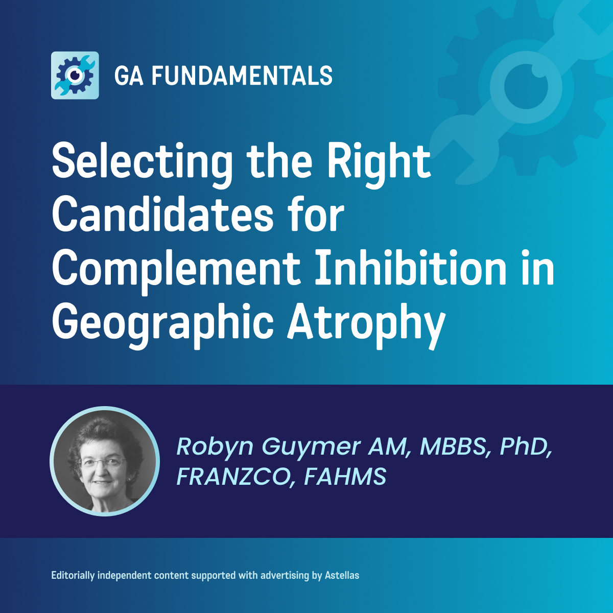 RetinaToday's tweet photo. Which patients with geographic atrophy may be appropriate candidates for complement inhibition? Explore key considerations for treatment selection, including disease characteristics and patient factors: https://t.co/7PMgym3Agp

This article is available to our ex-US audiences. https://t.co/xoPUnLfFiM