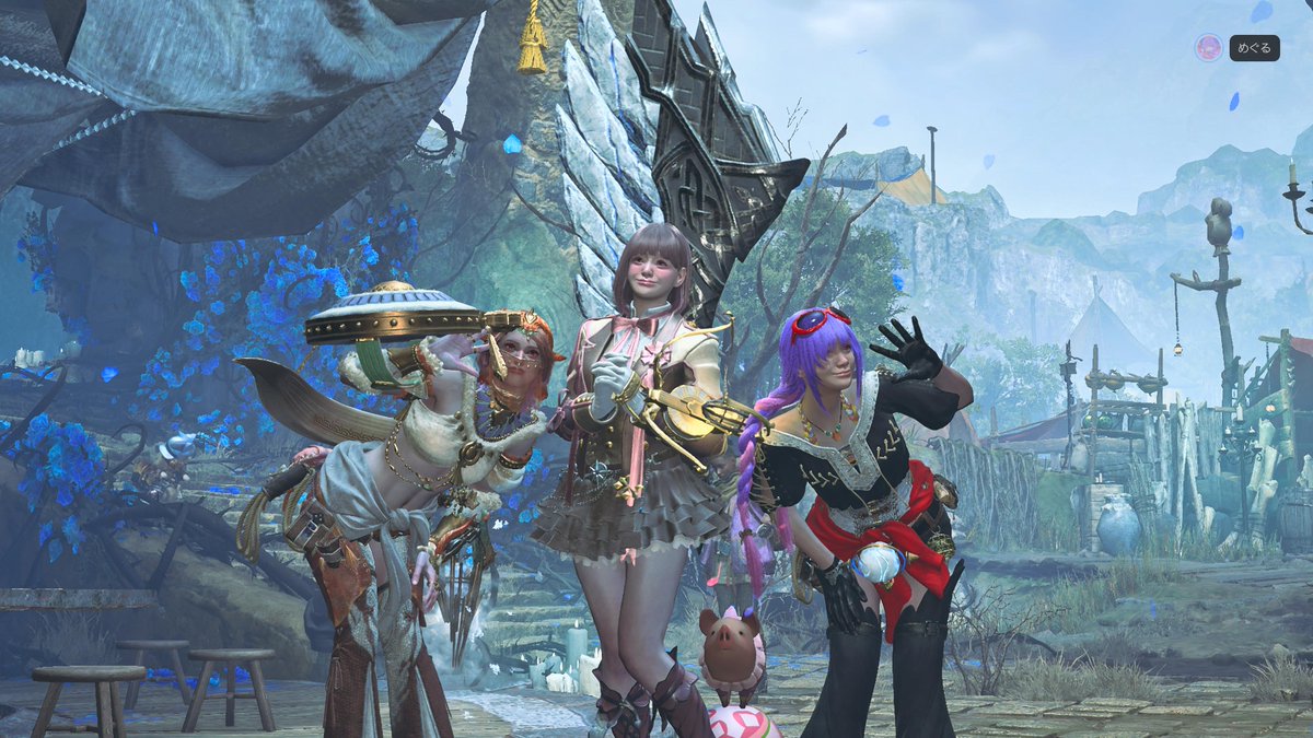 RyuMHAs's tweet photo. 今宵はお初のもちこさん、めぐるさんとワイルズ！
HR95からゴグマ・3頭フリクエ・王アルシュ・英雄の証と全部一発クリアჱ̒˶ｰ̀֊ｰ́ )
4時間で駆け抜けました！

志村〜！うしろ〜！ https://t.co/IJc7tJKorx