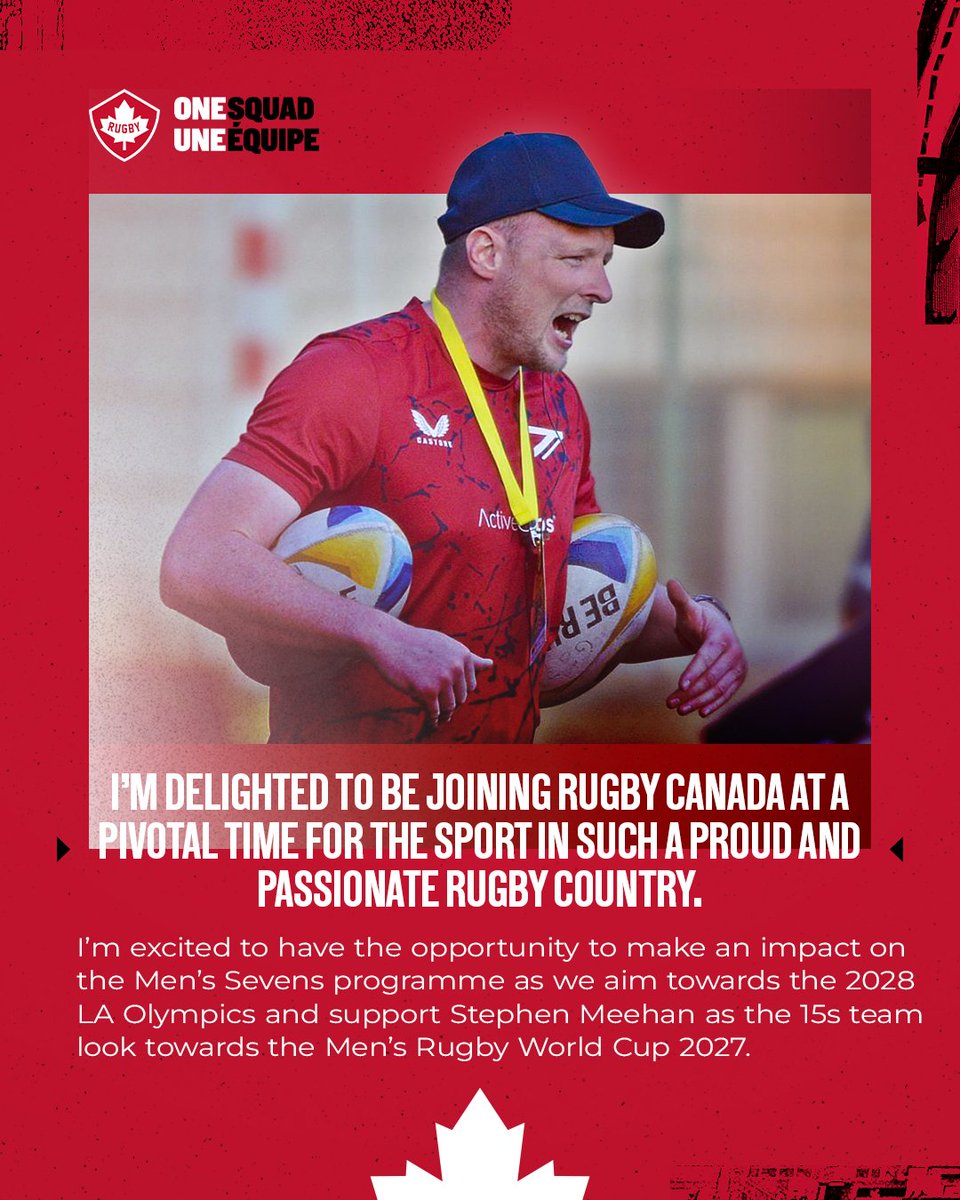 RugbyCanada's tweet photo. Rugby Canada is pleased to announce the appointment of Craig Dods as the new head coach of Canada’s Men’s Sevens Team and assistant coach for Canada’s Men’s 15s Team. 🇨🇦🏉

🗞️ Read more: https://t.co/JepDa4iieV

#RugbyCA | #OneSquad | #EarnedNotGiven https://t.co/2Nr7ICtHkA