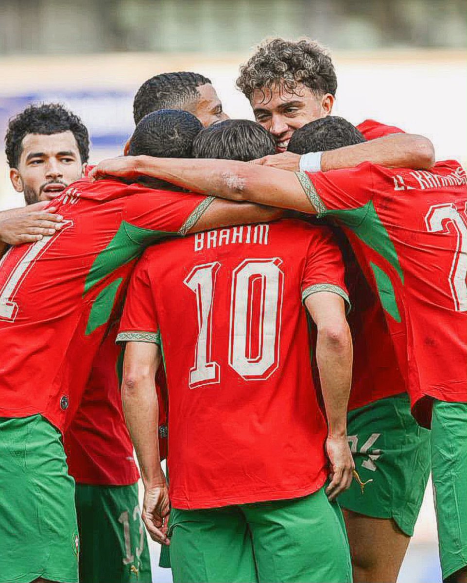 Brahim's tweet photo. Victoria importante que nos hace sumar 3 puntos en la clasificación para la Copa África. Dima Maghreb!🇲🇦❤️

انتصار مهم يمنحنا 3 نقاط ثمينة في ترتيب تصفيات كأس أمم إفريقيا.
ديما مغرب 🇲🇦❤️ https://t.co/ONryAM2WhN