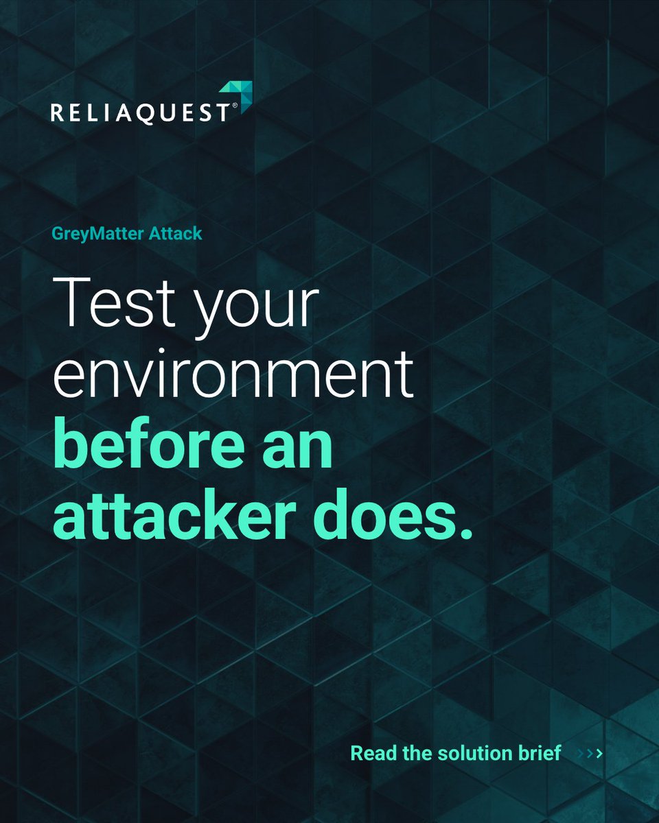 ReliaQuest's tweet photo. How far could an attacker get with one overly privileged account?

GreyMatter Attack:
→ Maps attack paths
→ Confirms real risks
→ Turns findings into action

See it in action: https://t.co/LIia00lBKx

#ReliaQuest #AgenticAI #SecOp https://t.co/MvtH5M0A6I
