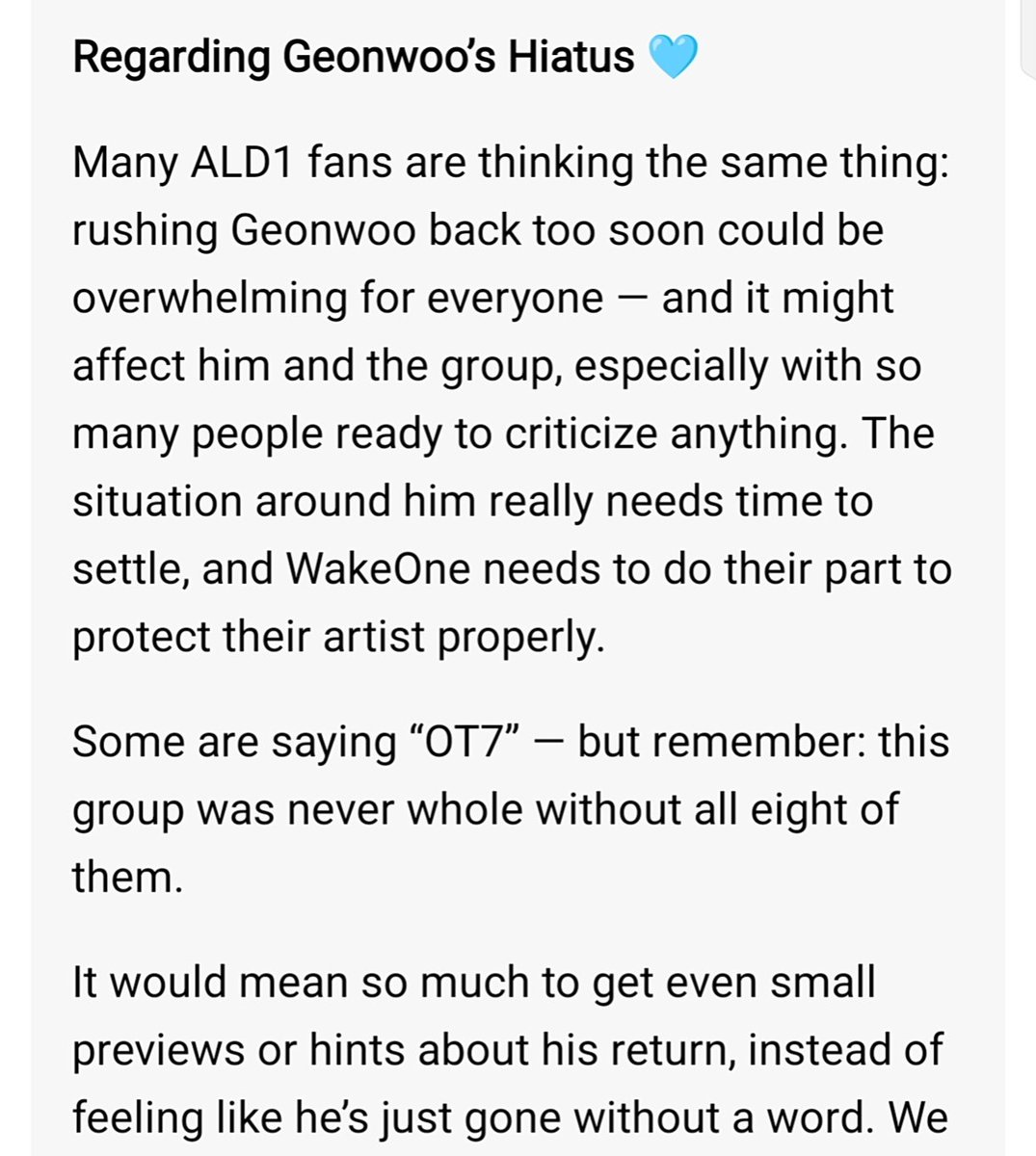 876knife876's tweet photo. This is my honest opinion about Geonwoo's Hiatus right now (still waiting, 6-month hiatus already on October) 

COMEBACK SOON.. NUNU! 🥺🥺

#건우 #알파드라이브원 #GEONWOO #ALD1 https://t.co/X6A03n6rfH