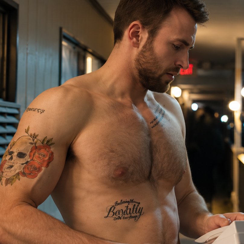 Astronautstorm's tweet photo. Chris evans as Mike Weiss  in puncture https://t.co/LuahVHRv3w