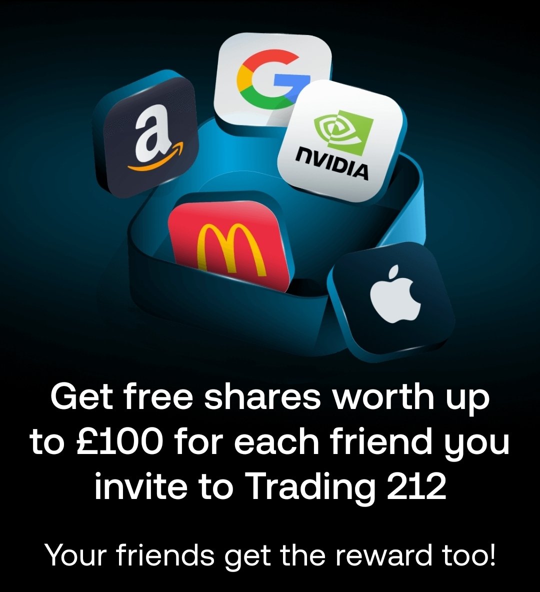 UK_Investor_'s tweet photo. 📢    £100 in 💲FREE Shares!💲 

Trading 212 are running the free shares promotion again when you sign up using the referral link below. 

🎁  We both get up to £100 in free fractional shares!! 🫱🏻‍🫲🏼

https://t.co/aKddDsyVca

This is a great excuse to start your investing journey! 🫡