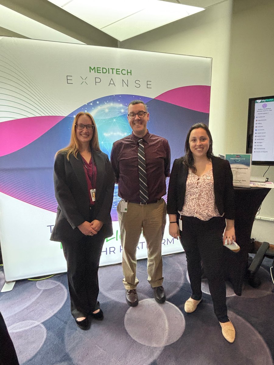 MEDITECH's tweet photo. Make the most of your break time today at #MEDITECHLIVE! Stop by our networking area and MEDITECH Lounge to connect, catch up, and collaborate. See the latest #AI innovations in action. Grab a coffee, stop by during the break, and let’s connect! ☕🤝 https://t.co/lZeCCNEFGa
