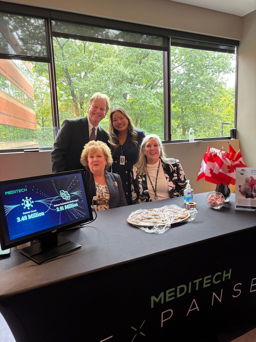 MEDITECH's tweet photo. Make the most of your break time today at #MEDITECHLIVE! Stop by our networking area and MEDITECH Lounge to connect, catch up, and collaborate. See the latest #AI innovations in action. Grab a coffee, stop by during the break, and let’s connect! ☕🤝 https://t.co/lZeCCNEFGa