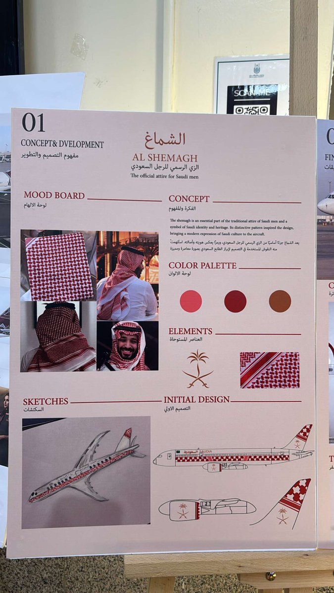 mqllxe's tweet photo. طياره مستلهمة من الزي الرسمي للرجل السعودي الشماغ ✨✨ https://t.co/lc7ImyrGaA