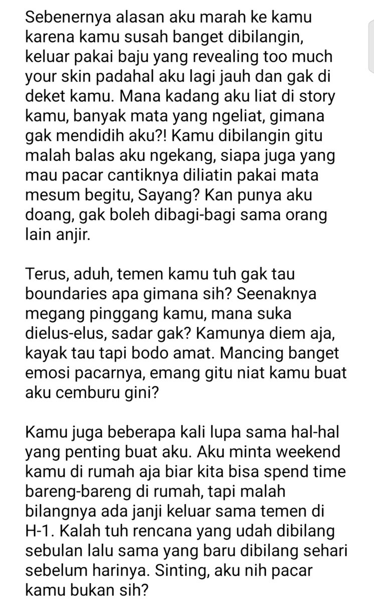 ekstaisbysam's tweet photo. @bermuara_sayang Minat sama prompt yang pertama. Boleh dibaca alasan kenapa kita bisa berantem mulu (My POV) dan harus ketemuan dengan penyelesaian yang memang harusnya dilakukan dengan cara seperti itu. Pasti kamu tahu amarah aku udah numpuk dan ada di puncak (kamu pasti juga), — https://t.co/QByRSNGv4Y